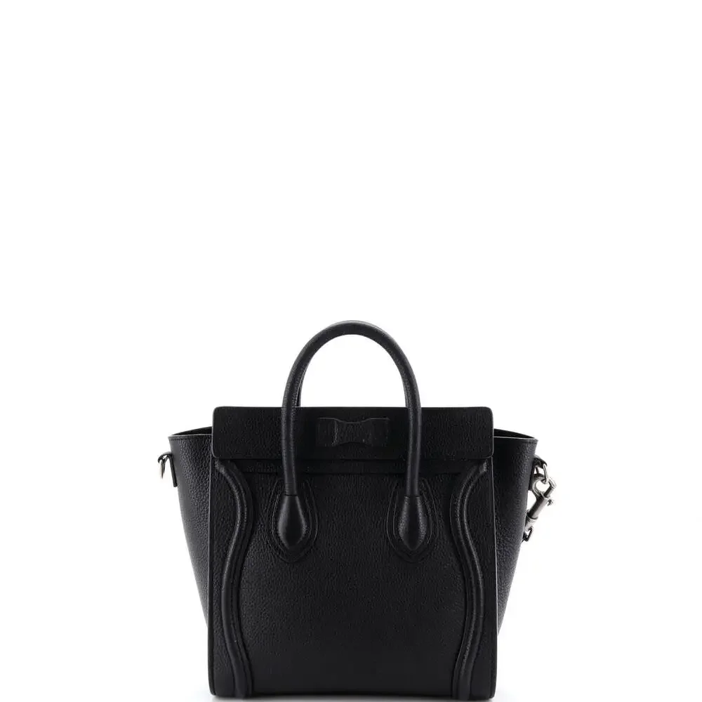 Celine Luggage Bag Grainy Leather Nano #248474C14B - Picture 3 of 7